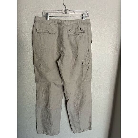 Claiborne Men’s Linen/Cotton Pants with string - Picture 2 of 5